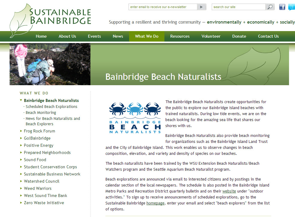 Sustainable Bainbridge 2